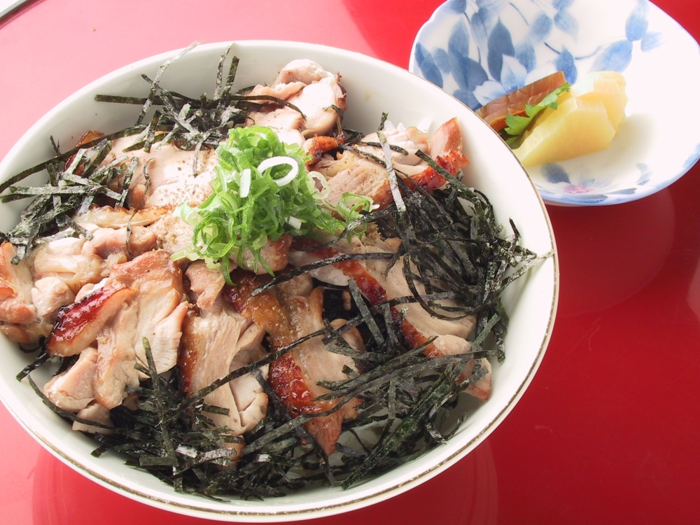 「奈良のうまいもの」大和肉鶏照焼丼